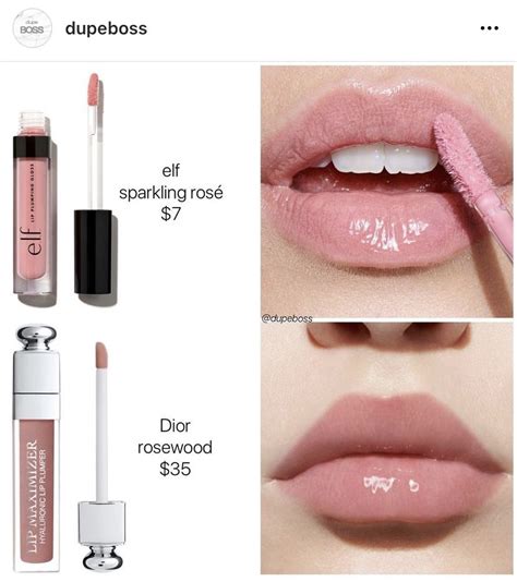 dior rosewood lip glow dupe